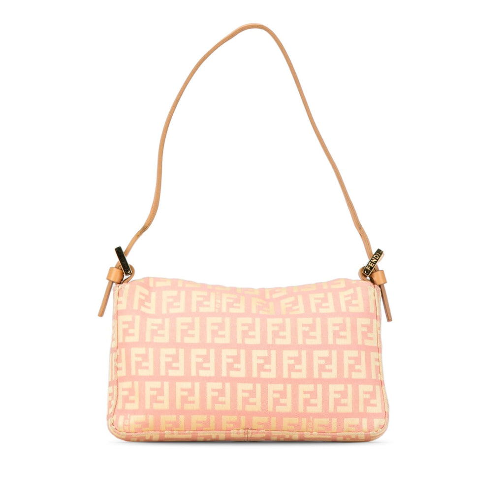 Fendi Mini Zucchino Canvas Baguette
