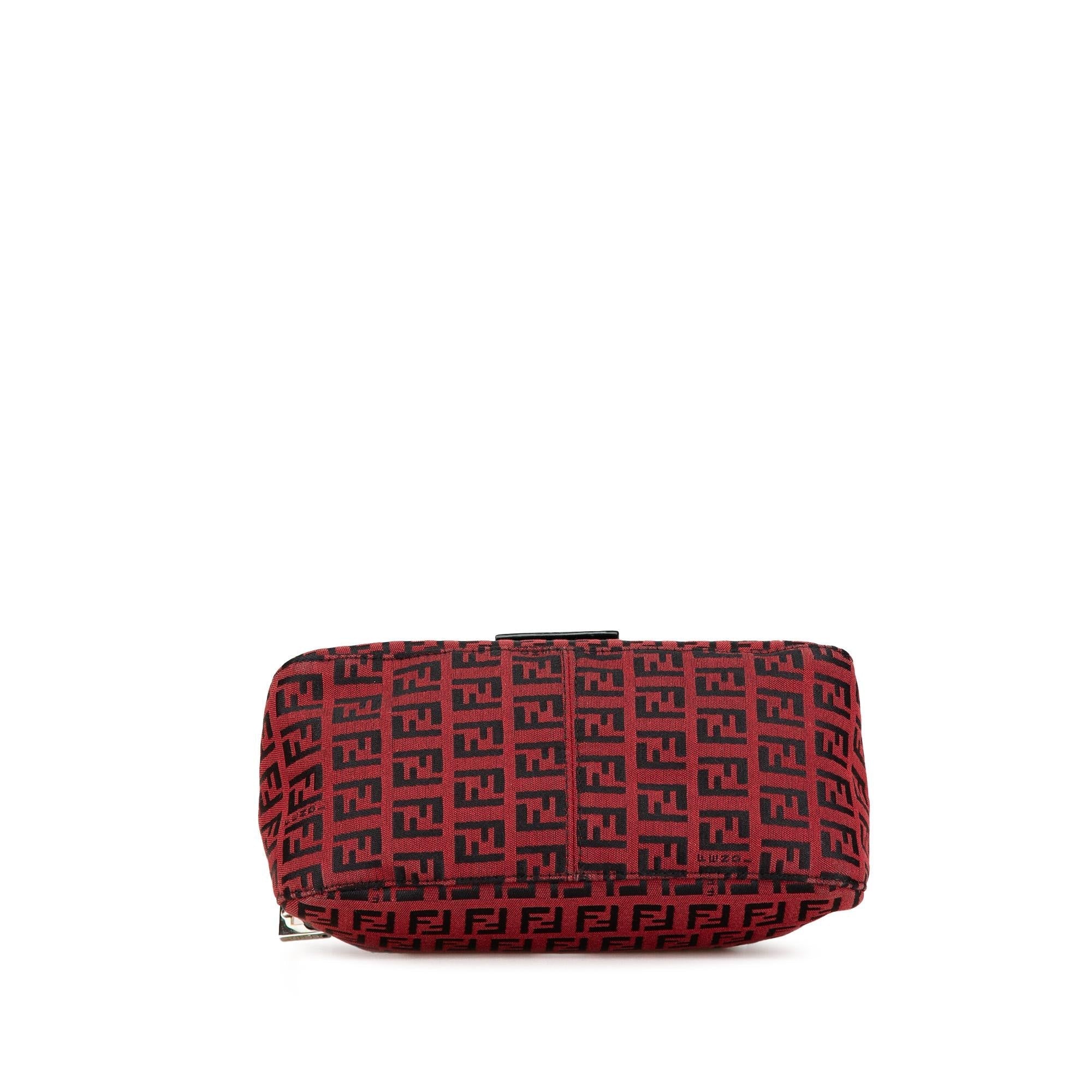Fendi Mini Zucchino Canvas Baguette