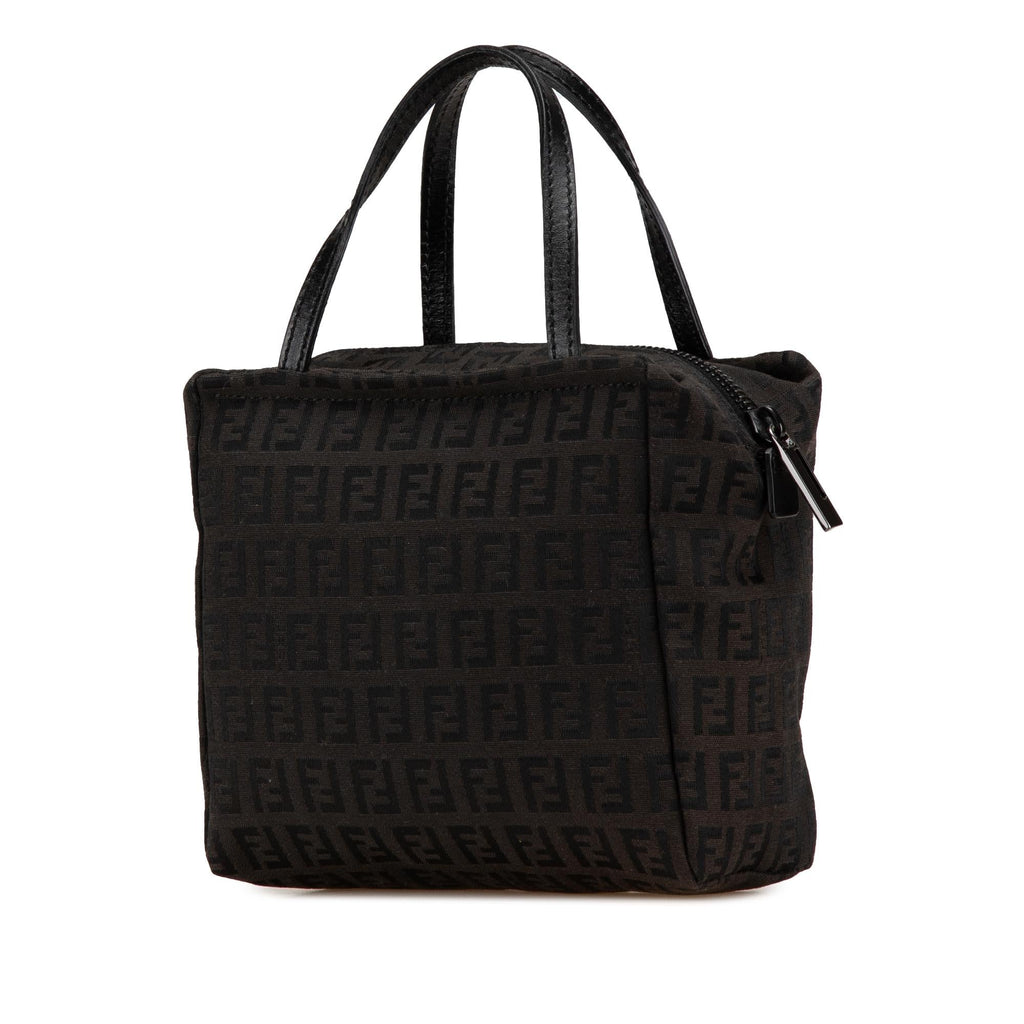 Fendi Mini Zucchino Canvas Handbag