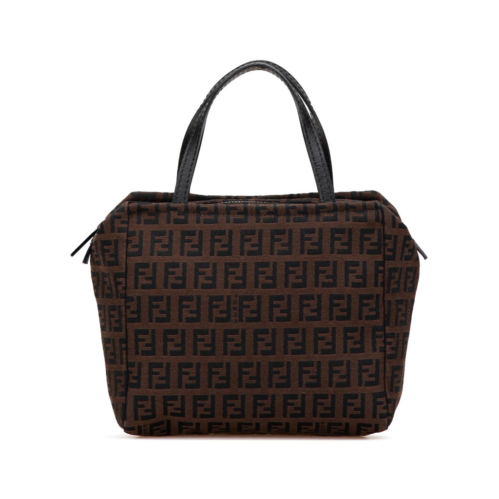 Fendi Mini Zucchino Canvas Handbag