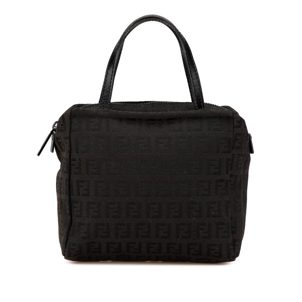 Fendi Mini Zucchino Canvas Handbag