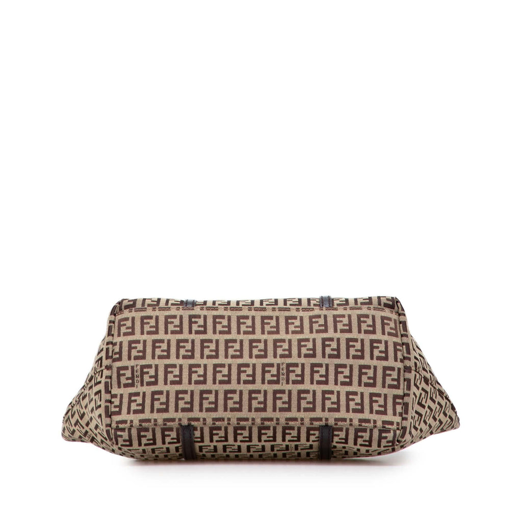 Fendi Mini Zucchino Canvas Superstar Tote