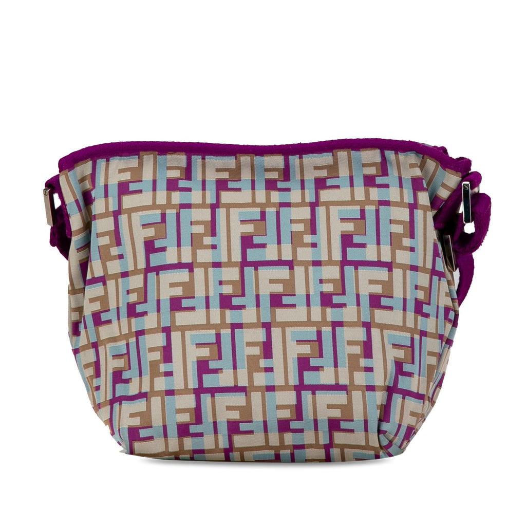 Fendi Multicolor Zucca Nylon Crossbody (SHG-5MQTj2)
