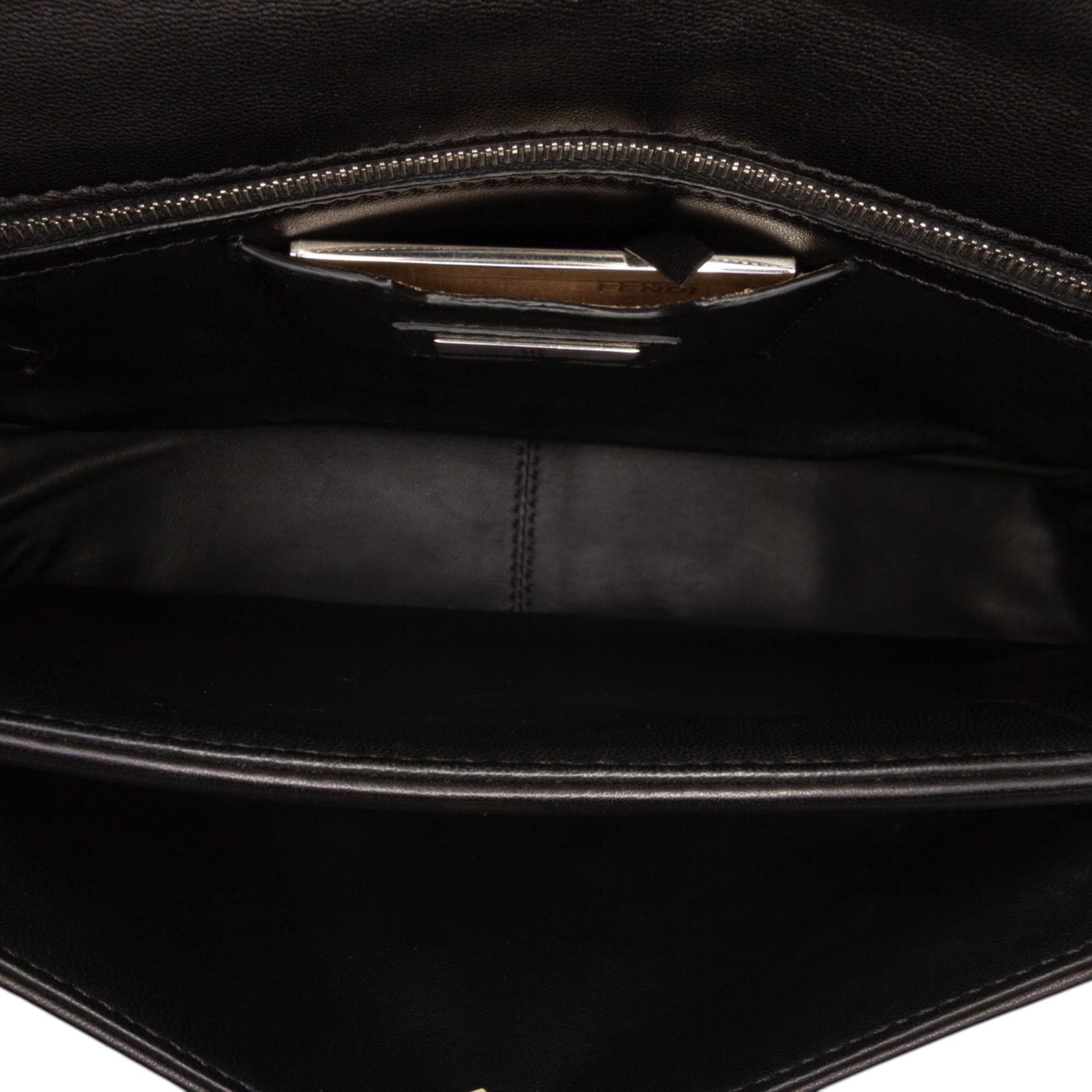 Fendi Nappa Be Baguette Crossbody