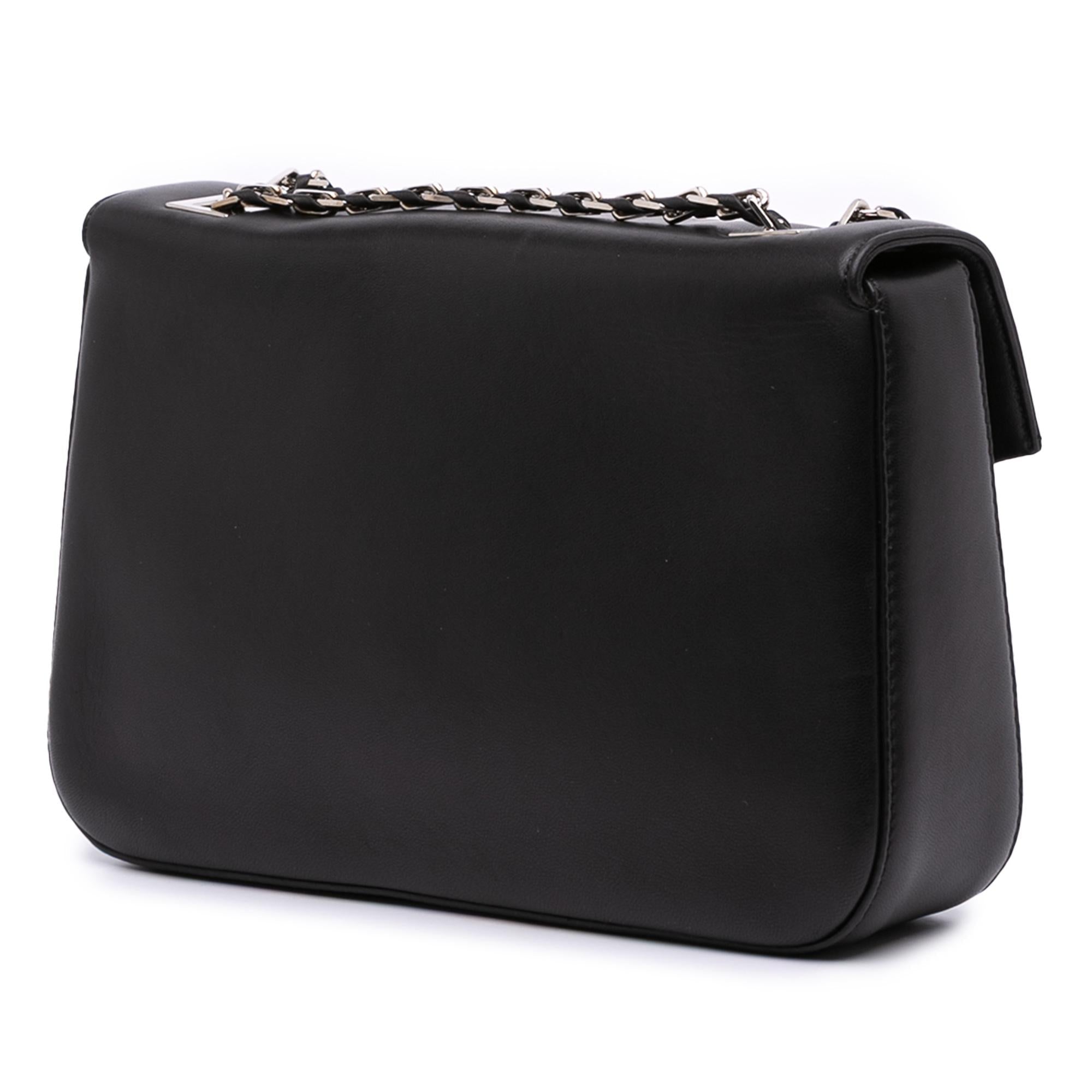Fendi Nappa Be Baguette Crossbody