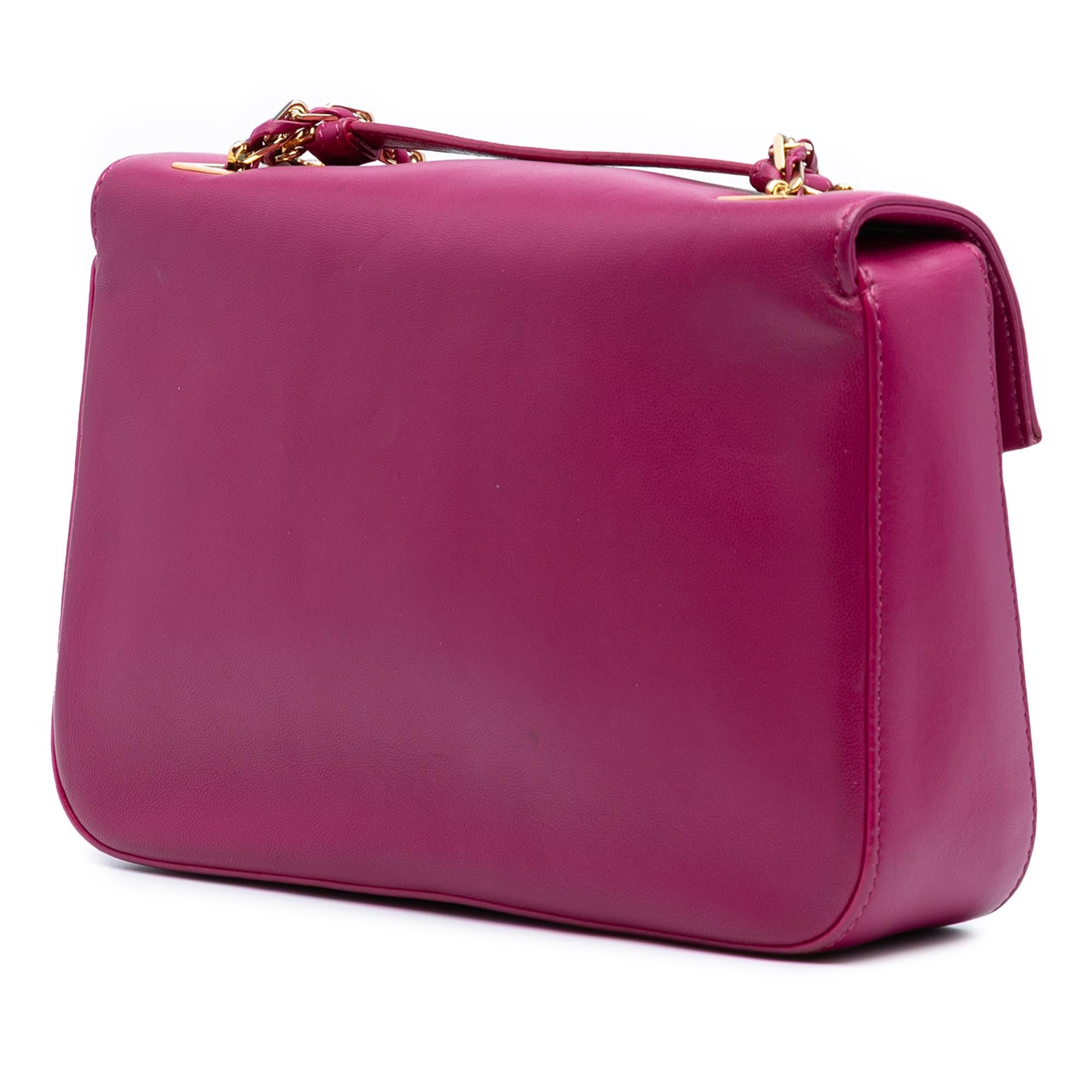 Fendi Nappa Be Baguette Crossbody