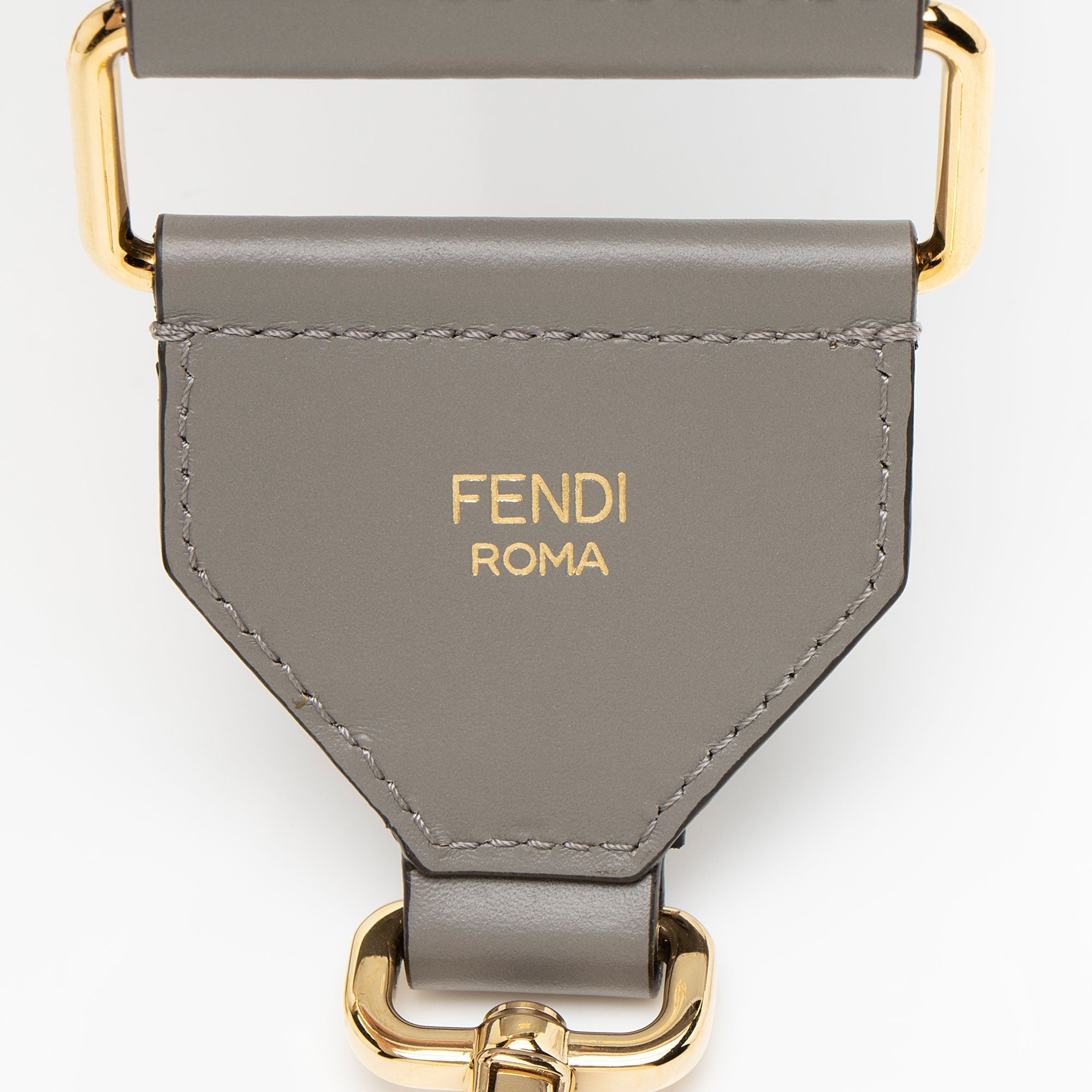 Fendi Nylon Logo Adjustable Shoulder Strap