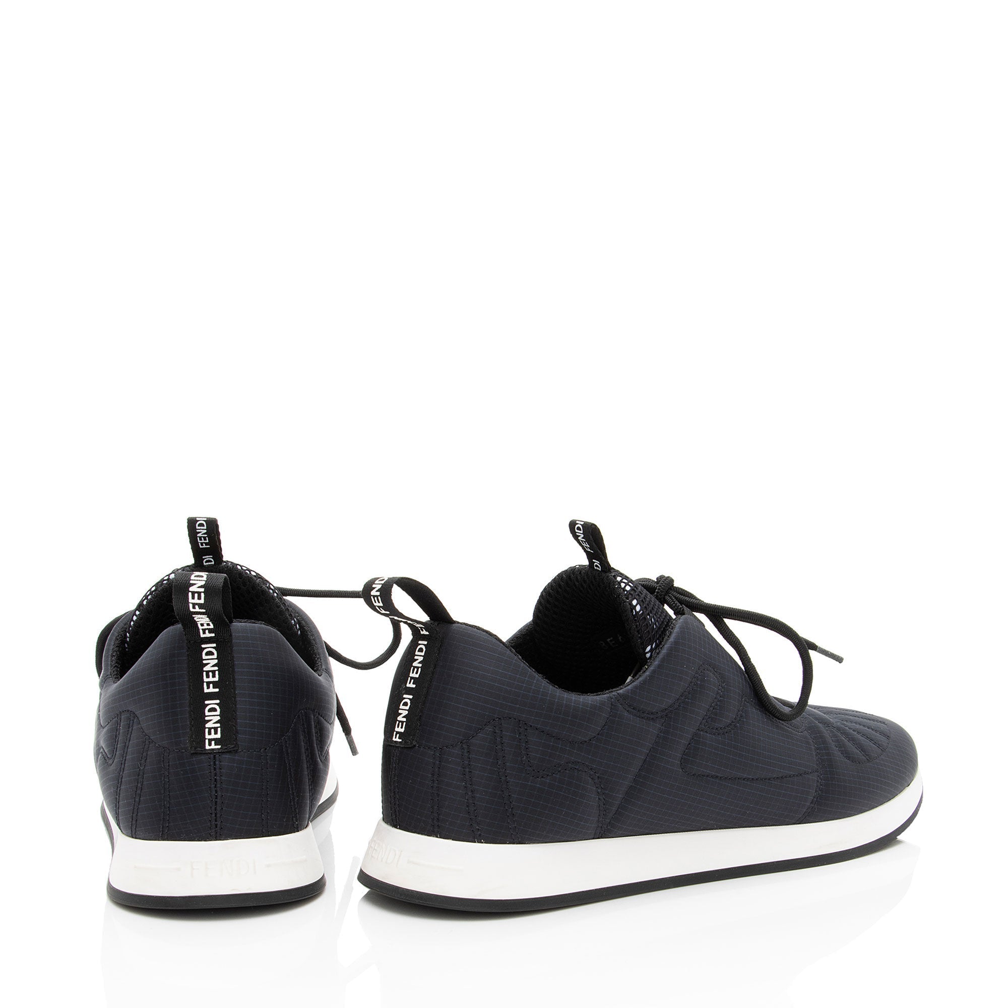 Fendi Nylon FFreedom Sneakers - Size 7.5 / 37.5