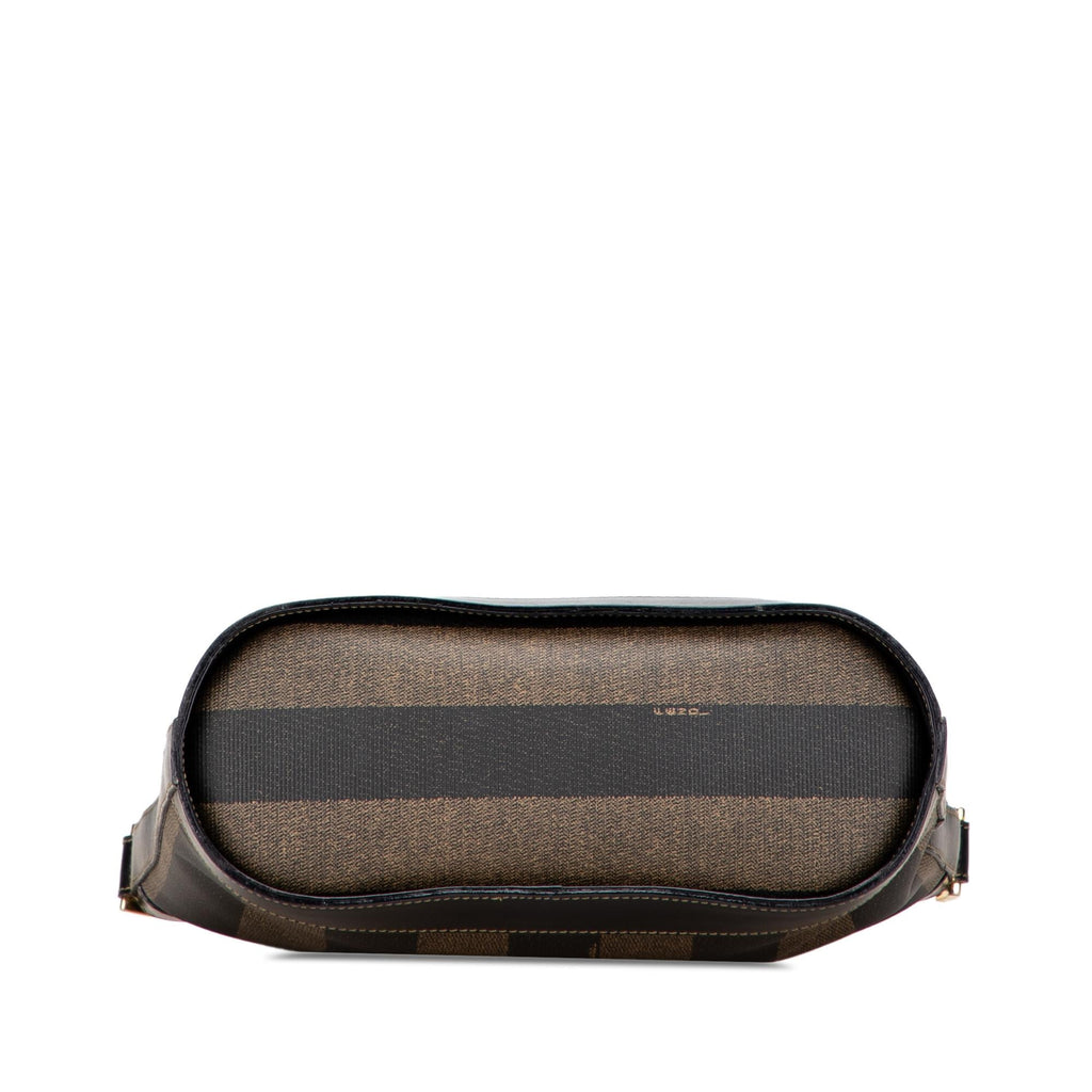 Fendi Pequin Coated Canvas Crossbody