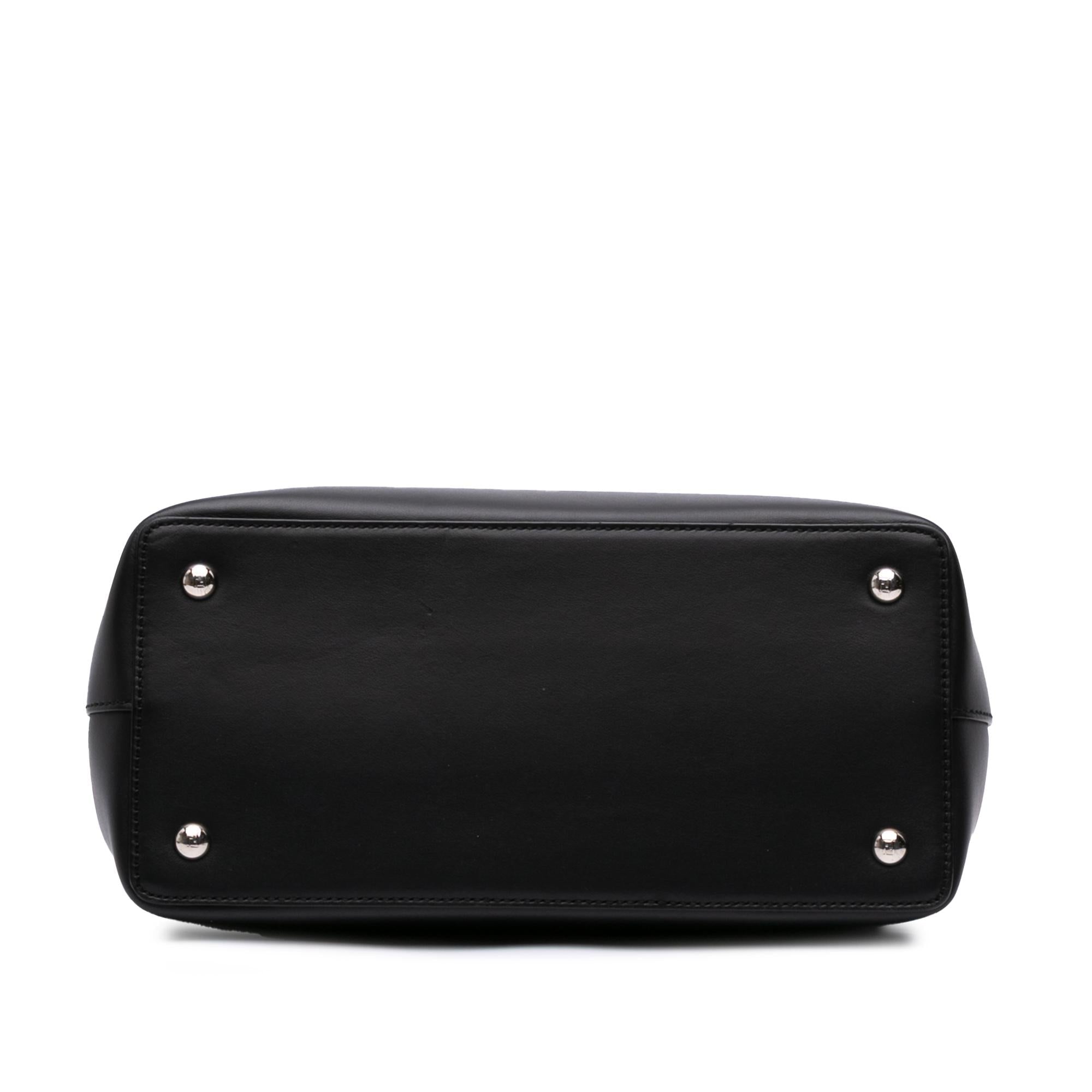 Fendi Petite Studded Leather 2Jours Satchel
