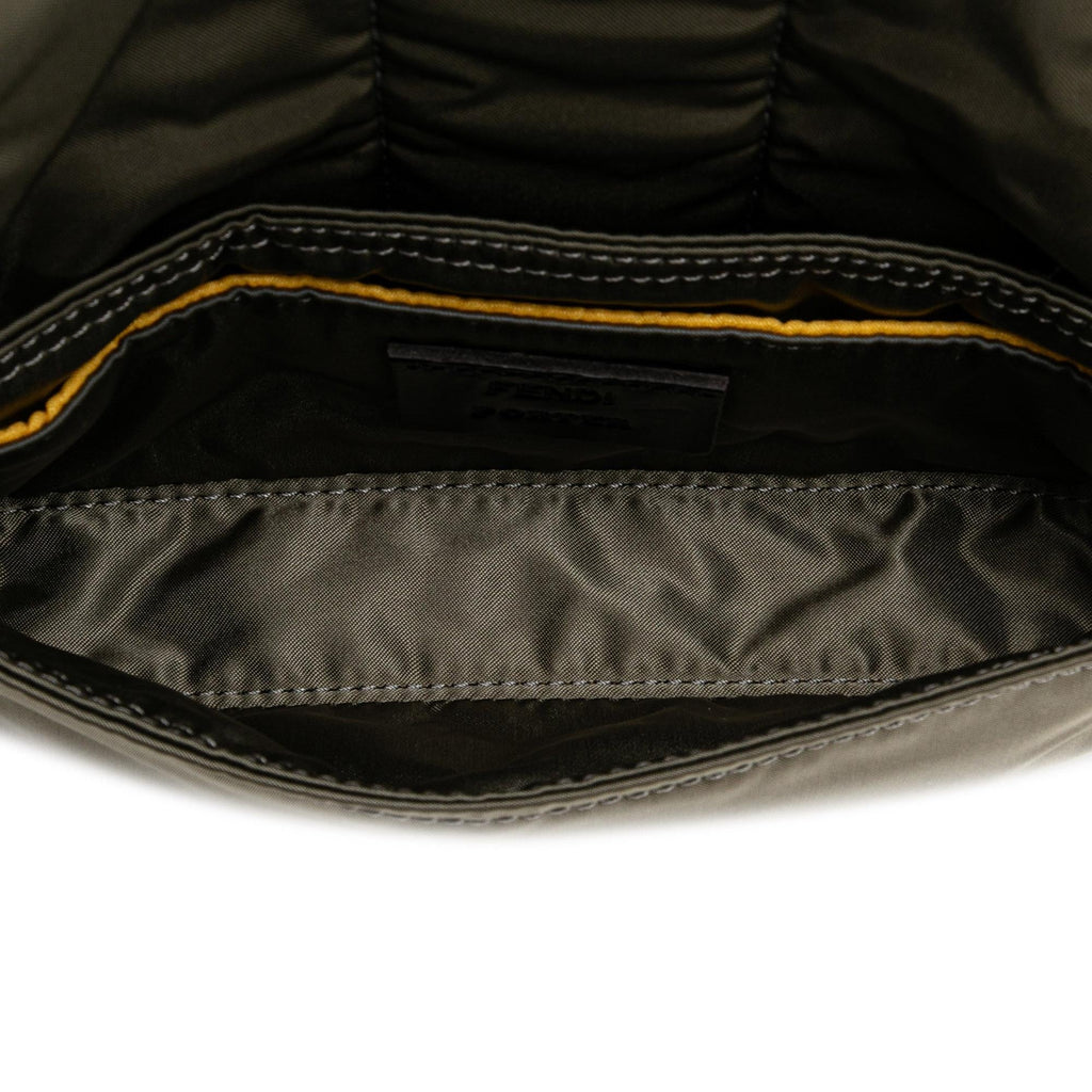 Fendi Porter Yoshida Nylon Baguette Satchel