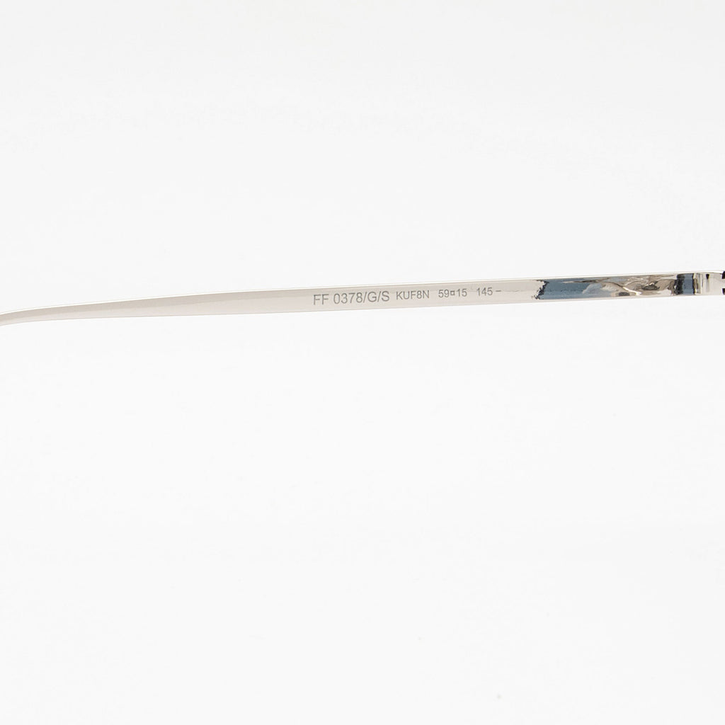Fendi Roma Amor Hologram Aviator Sunglasses (SHF-Twvv3H)