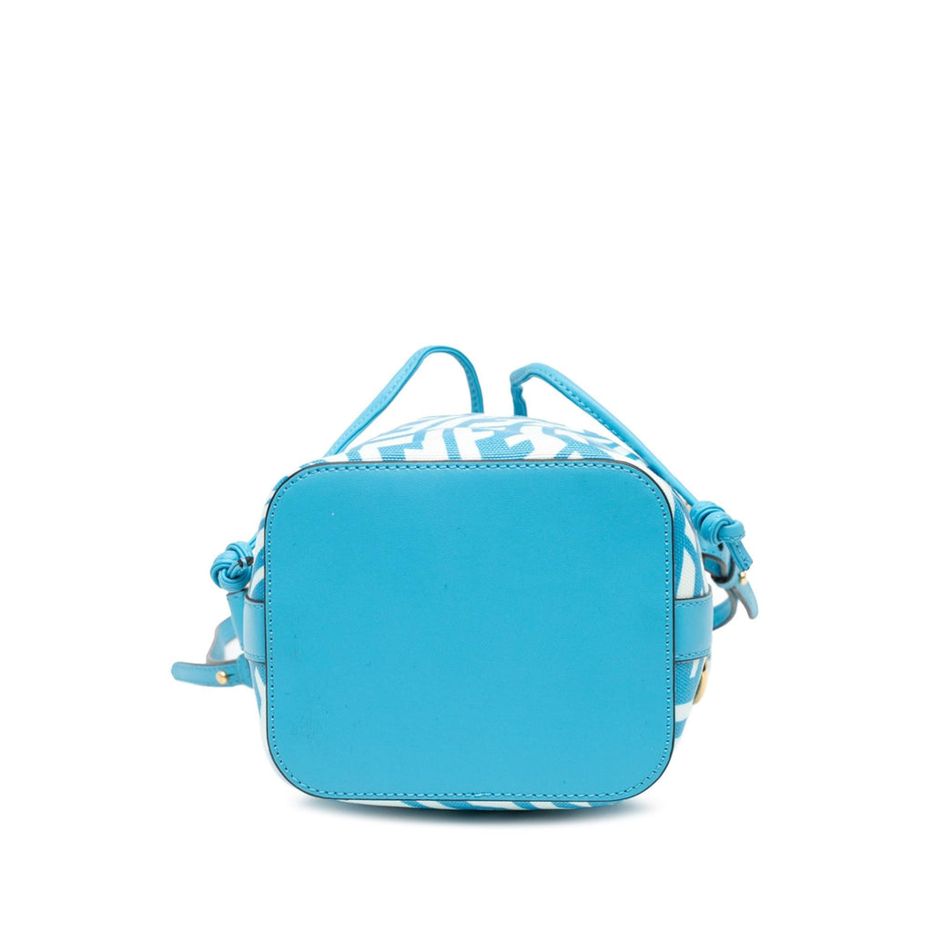 Fendi Sarah Coleman Mini Coated Canvas FF Vertigo Mon Tresor Bucket
