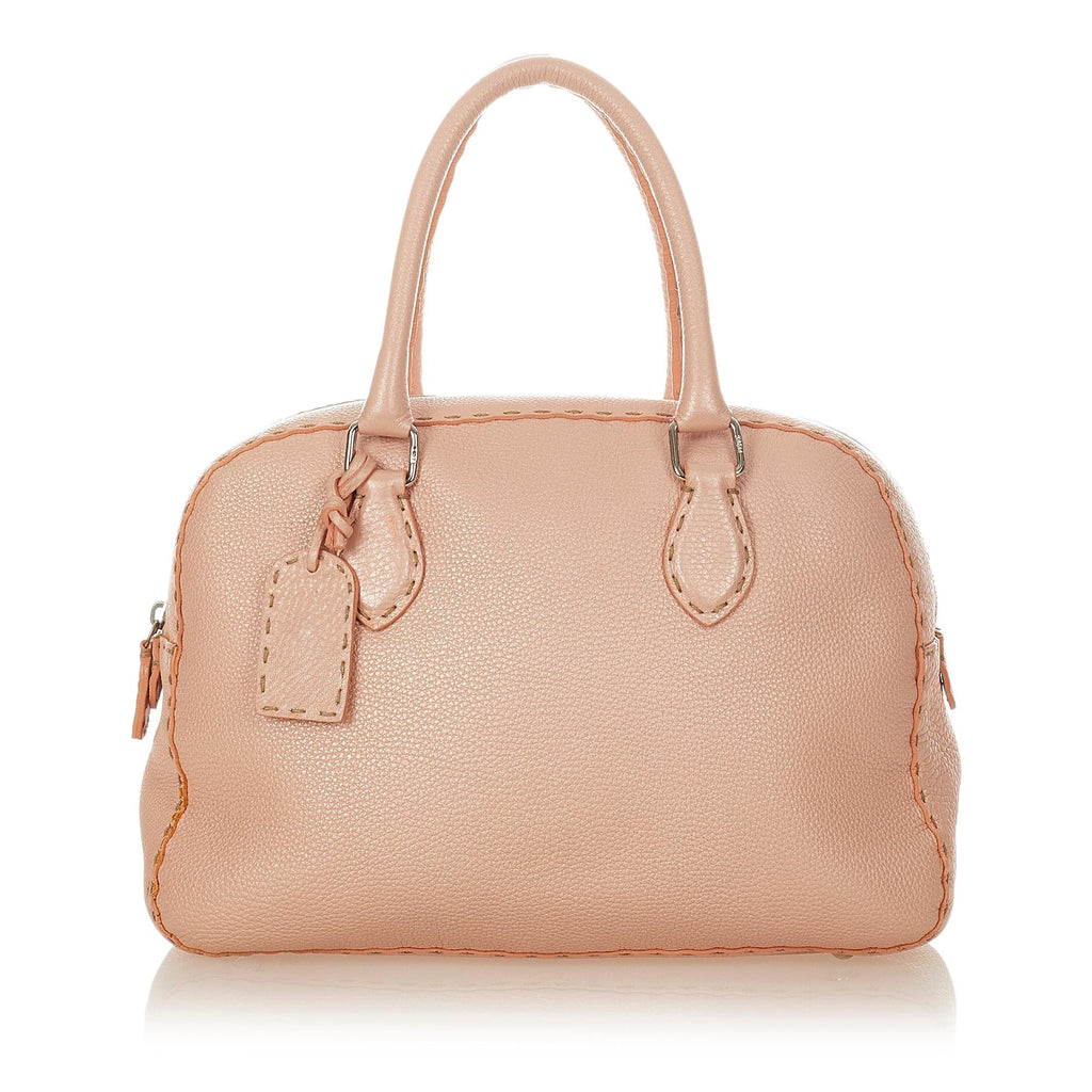 Fendi Selleria Leather Handbag (SHG-26621)