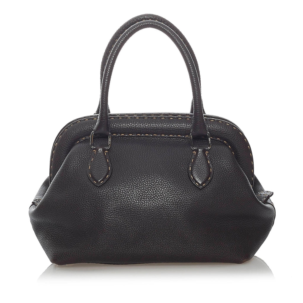 Fendi Selleria Leather Handbag (SHG-30990)