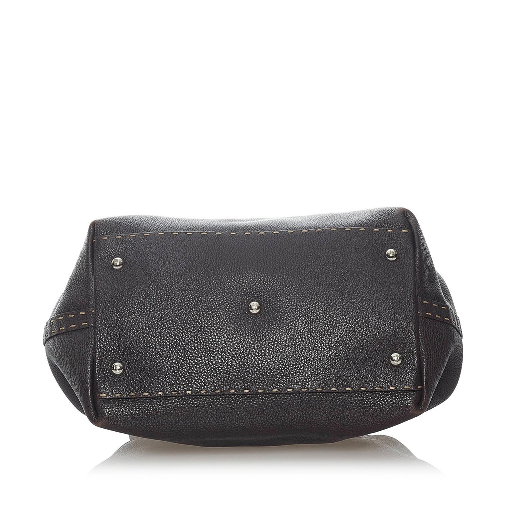Fendi Selleria Leather Handbag (SHG-37198)