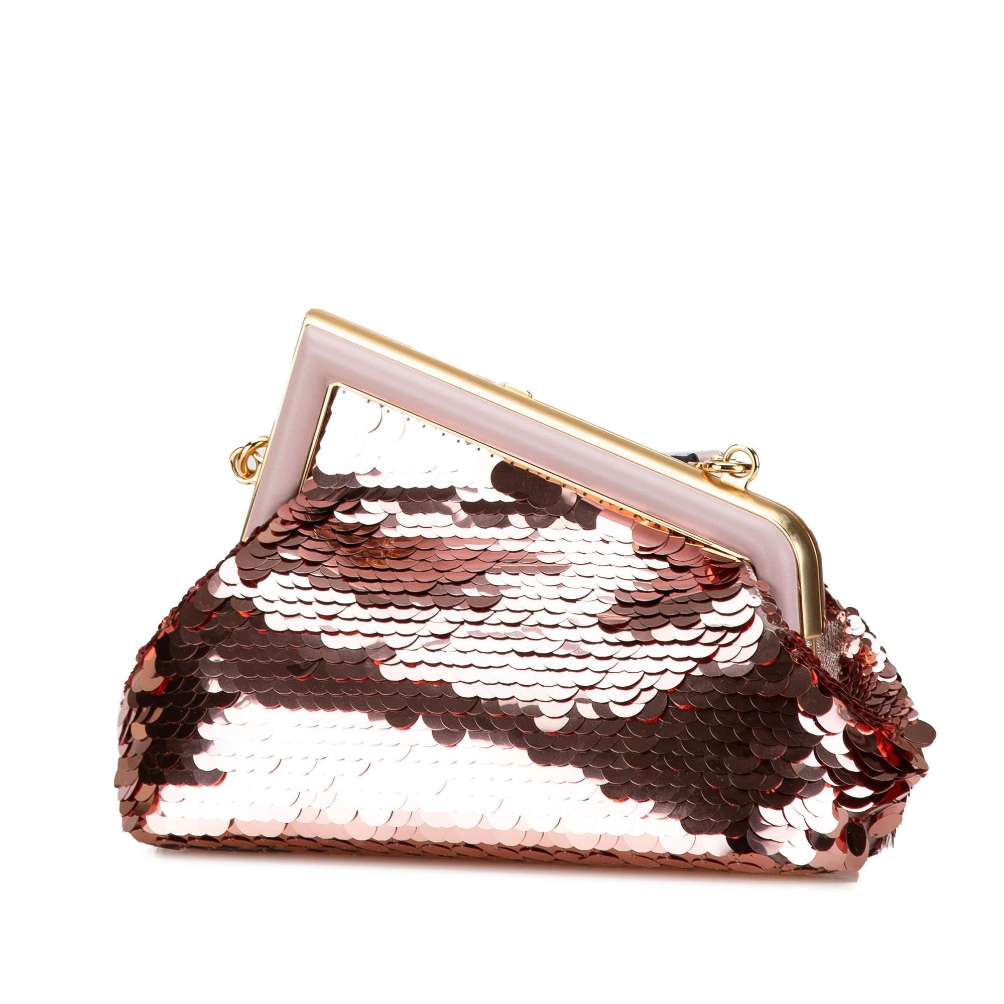 Fendi Small First Sequin Bag