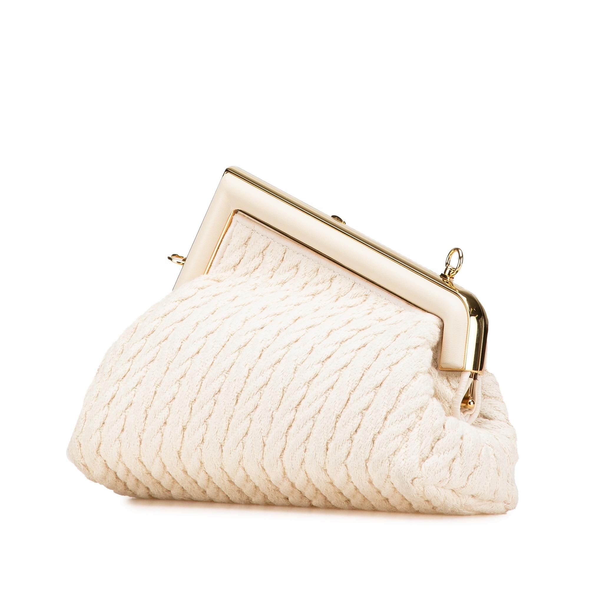 Fendi Small Knit Fendi First Crossbody