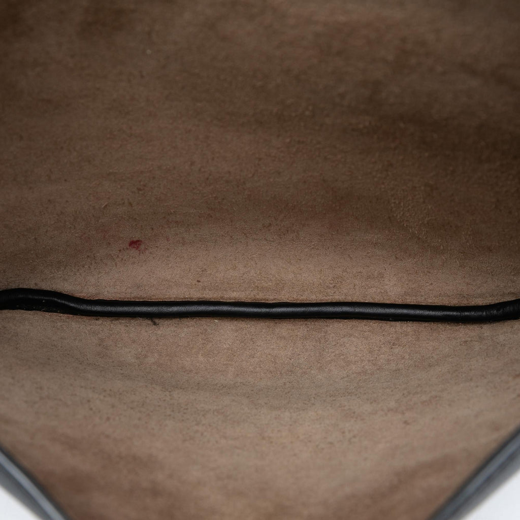 Fendi Small Leather Croissant Hobo Bag