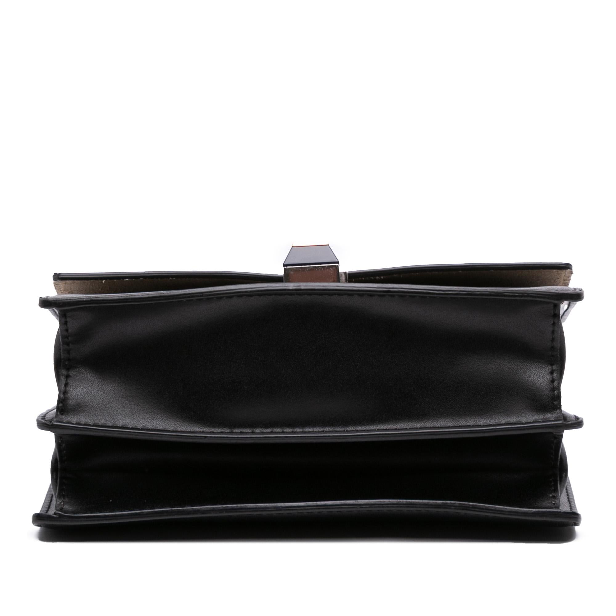 Fendi Small Leather Kan I Crossbody