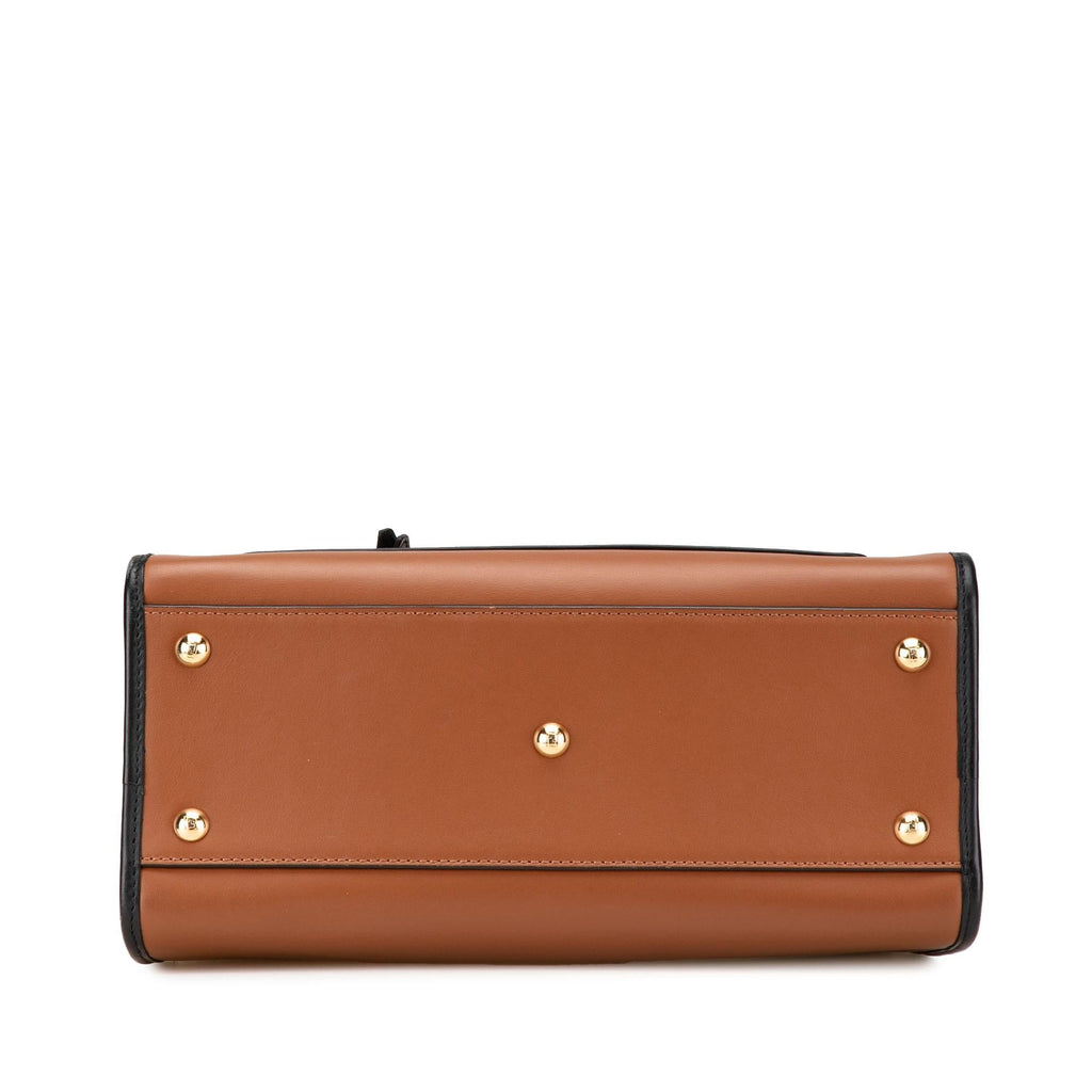 Fendi Small Leather Runaway Satchel