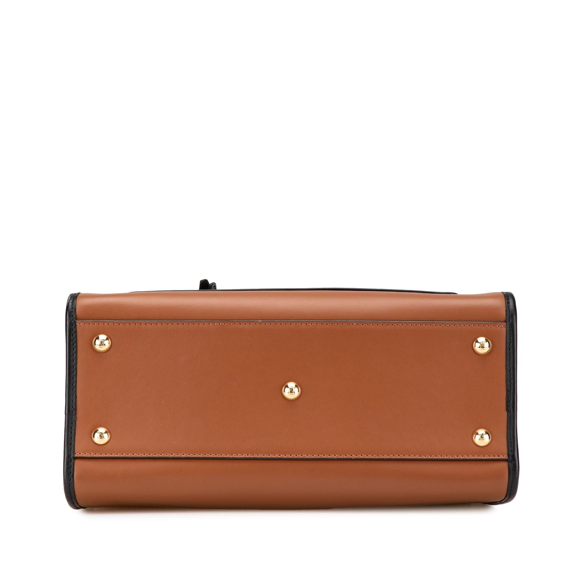 Fendi Small Leather Runaway Satchel