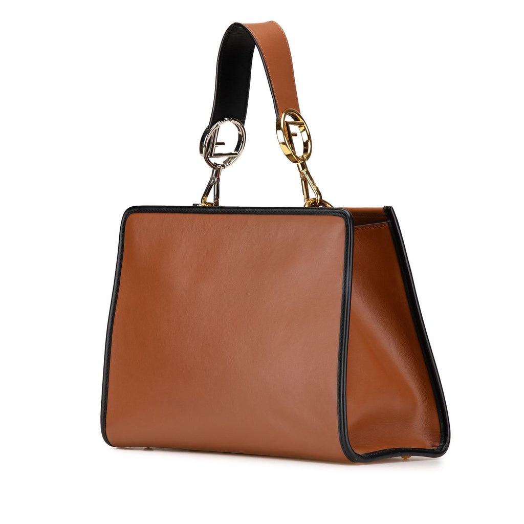 Fendi Small Leather Runaway Satchel