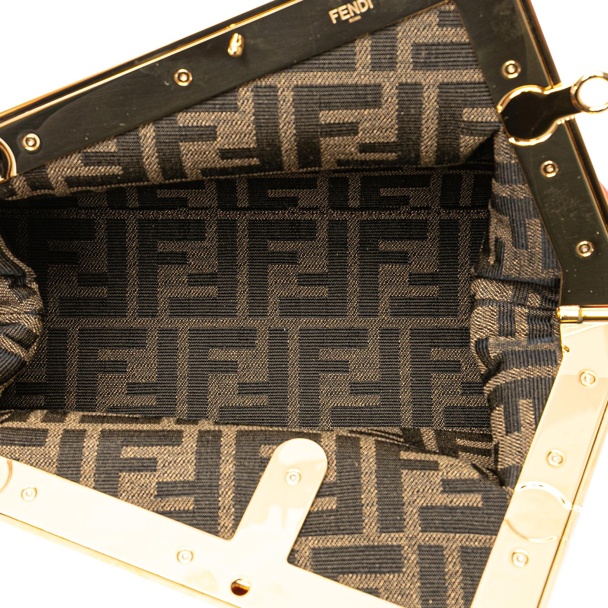 Fendi Small Nappa Fendi First Crossbody