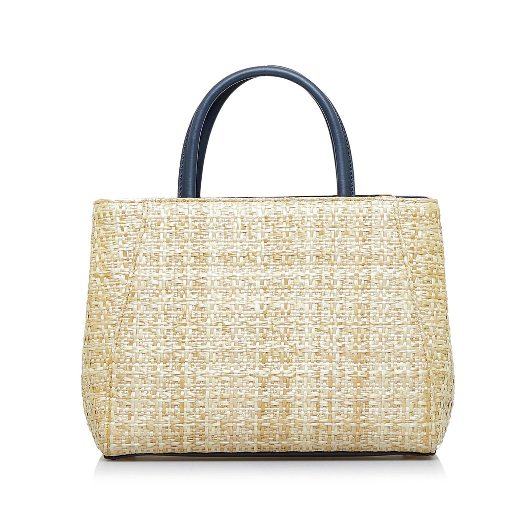 Fendi Small Raffia 2Jours (SHG-RvyNbB)