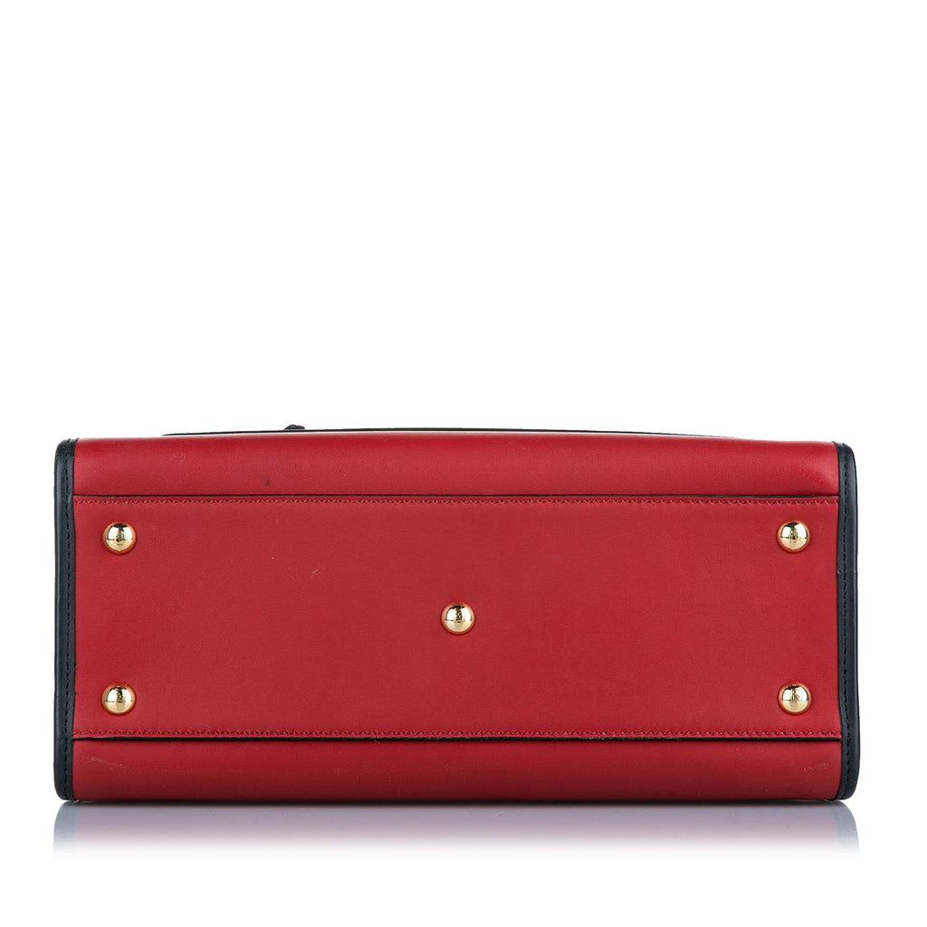 Fendi Small Runaway Leather Satchel (SHG-RvEjnY)