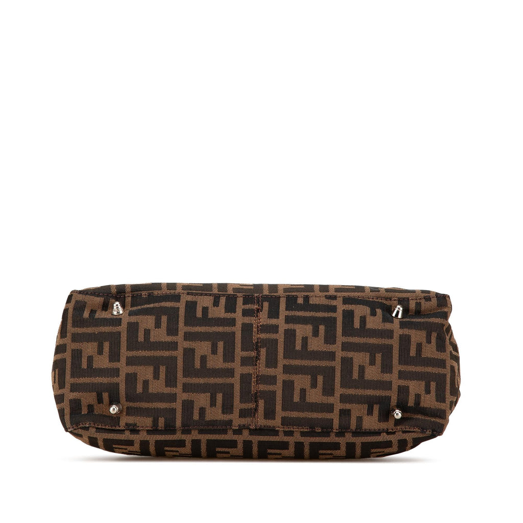 Fendi Small Zucca Canvas Twins Tote