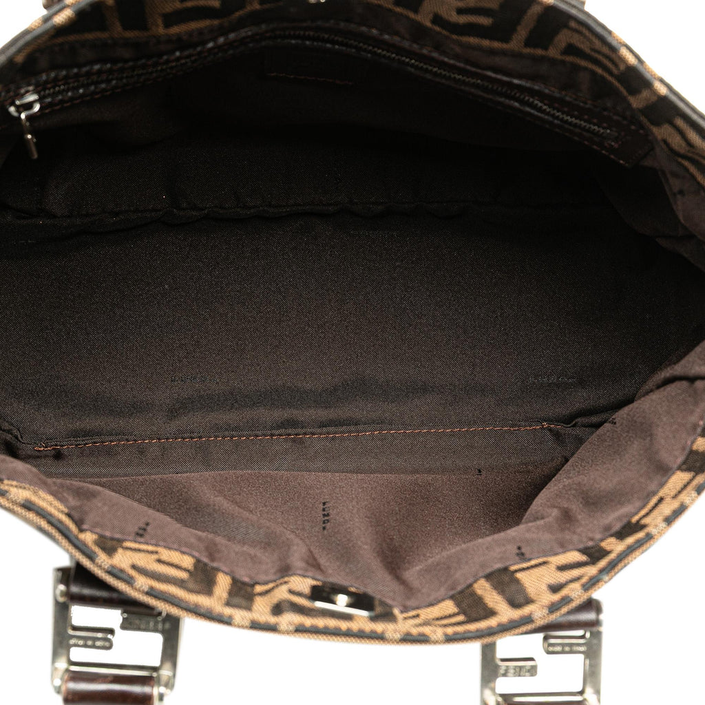 Fendi Small Zucca Canvas Twins Tote