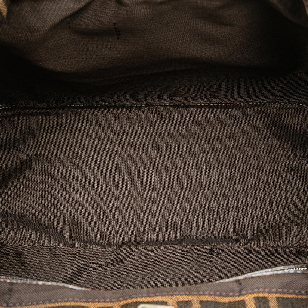 Fendi Small Zucca Canvas Twins Tote