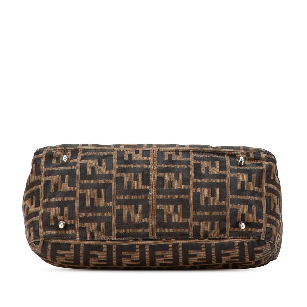 Fendi Small Zucca Canvas Twins Tote
