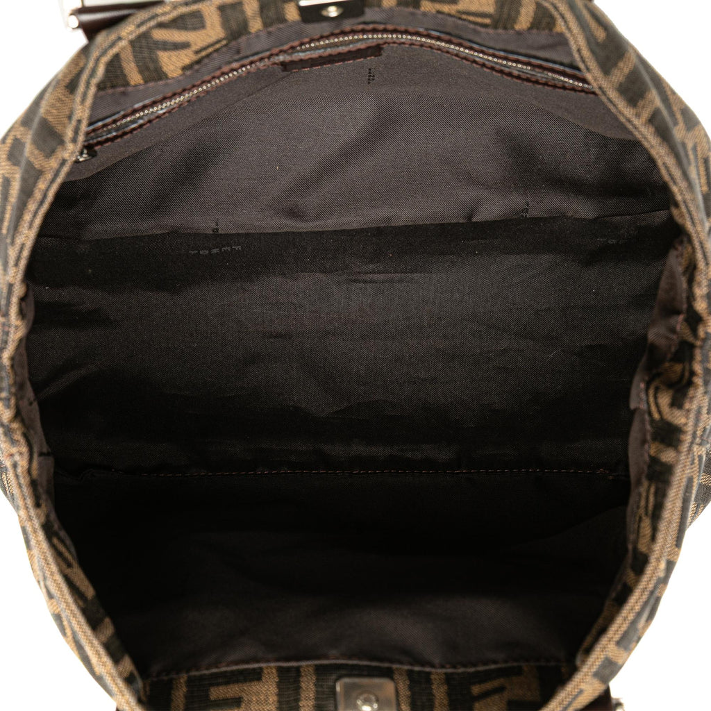 Fendi Small Zucca Canvas Twins Tote