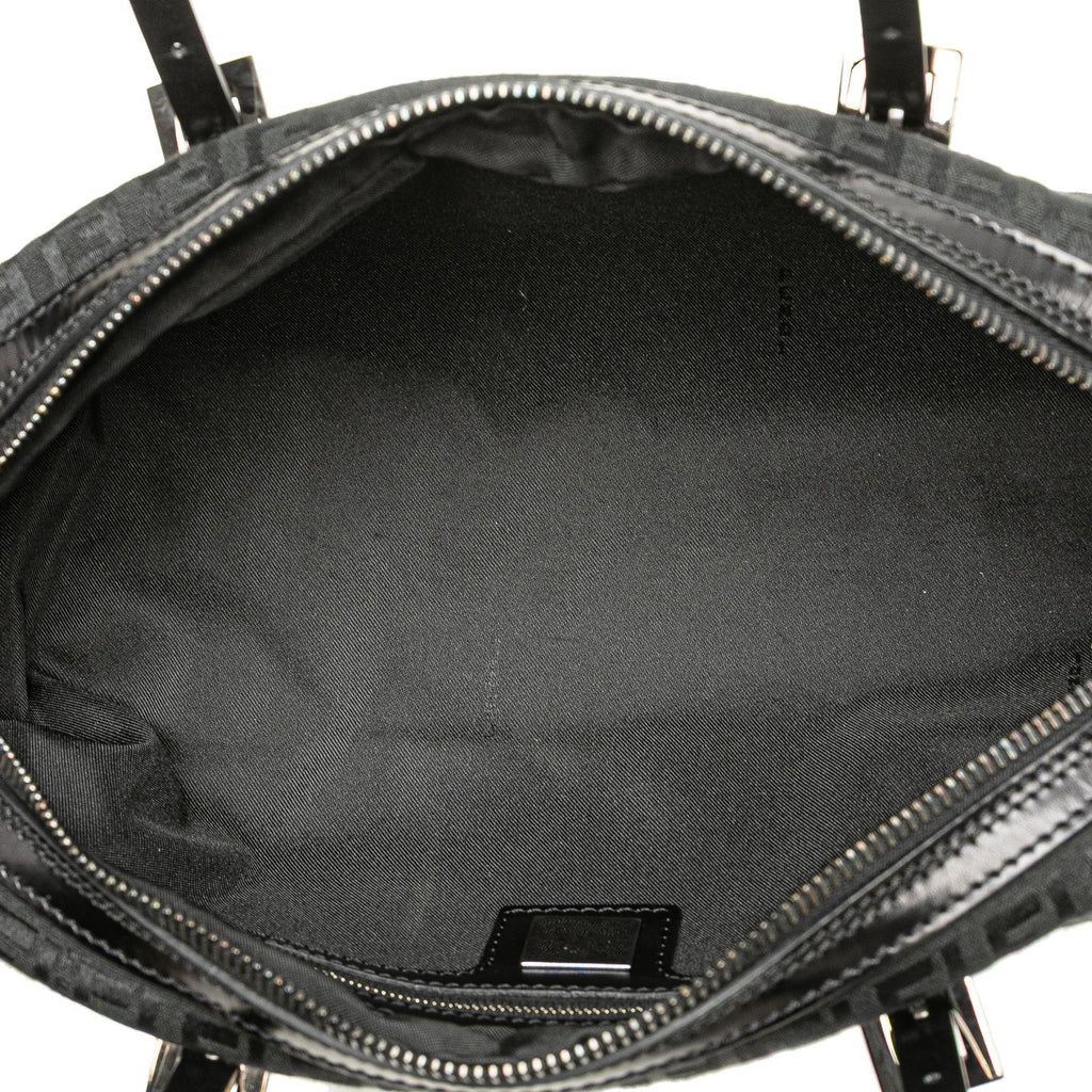 Fendi Small Zucchino Canvas Handbag