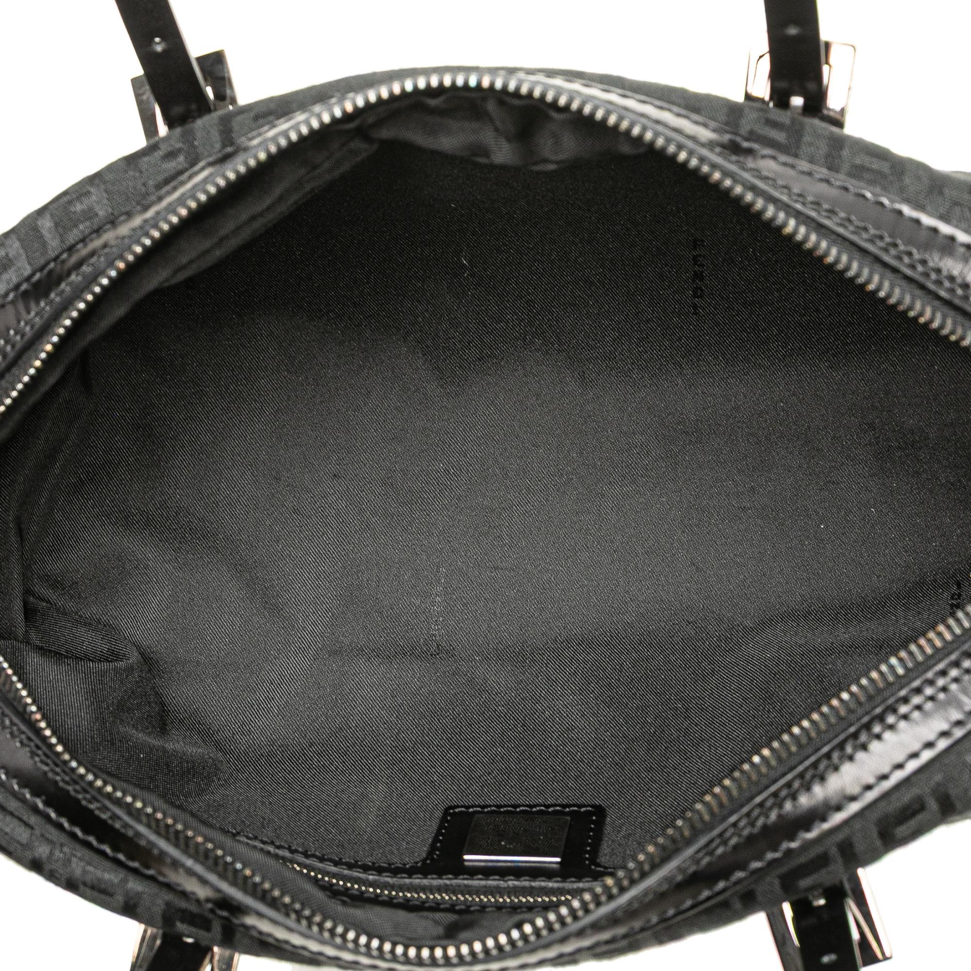 Fendi Small Zucchino Canvas Handbag