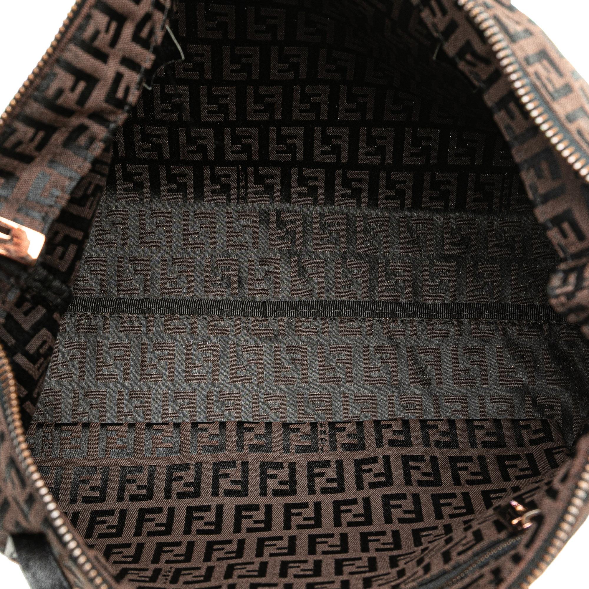 Fendi Small Zucchino Canvas Tote