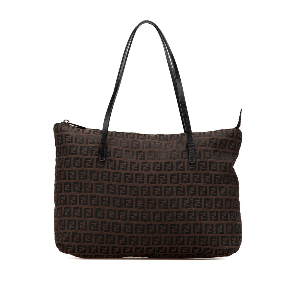 Fendi Small Zucchino Canvas Tote