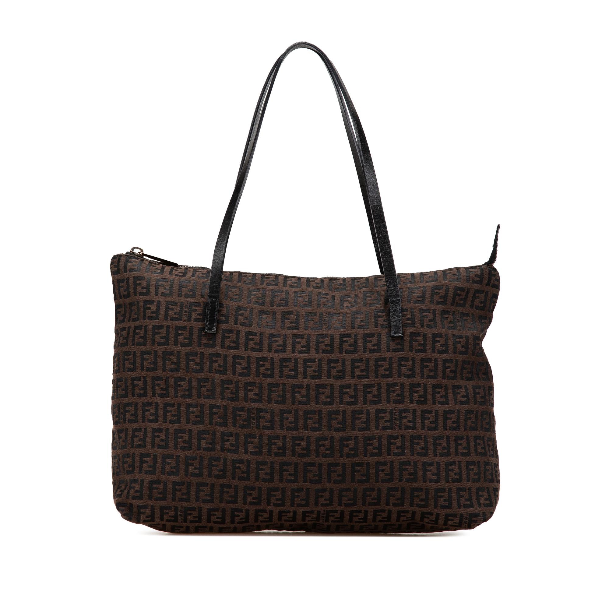 Fendi Small Zucchino Canvas Tote