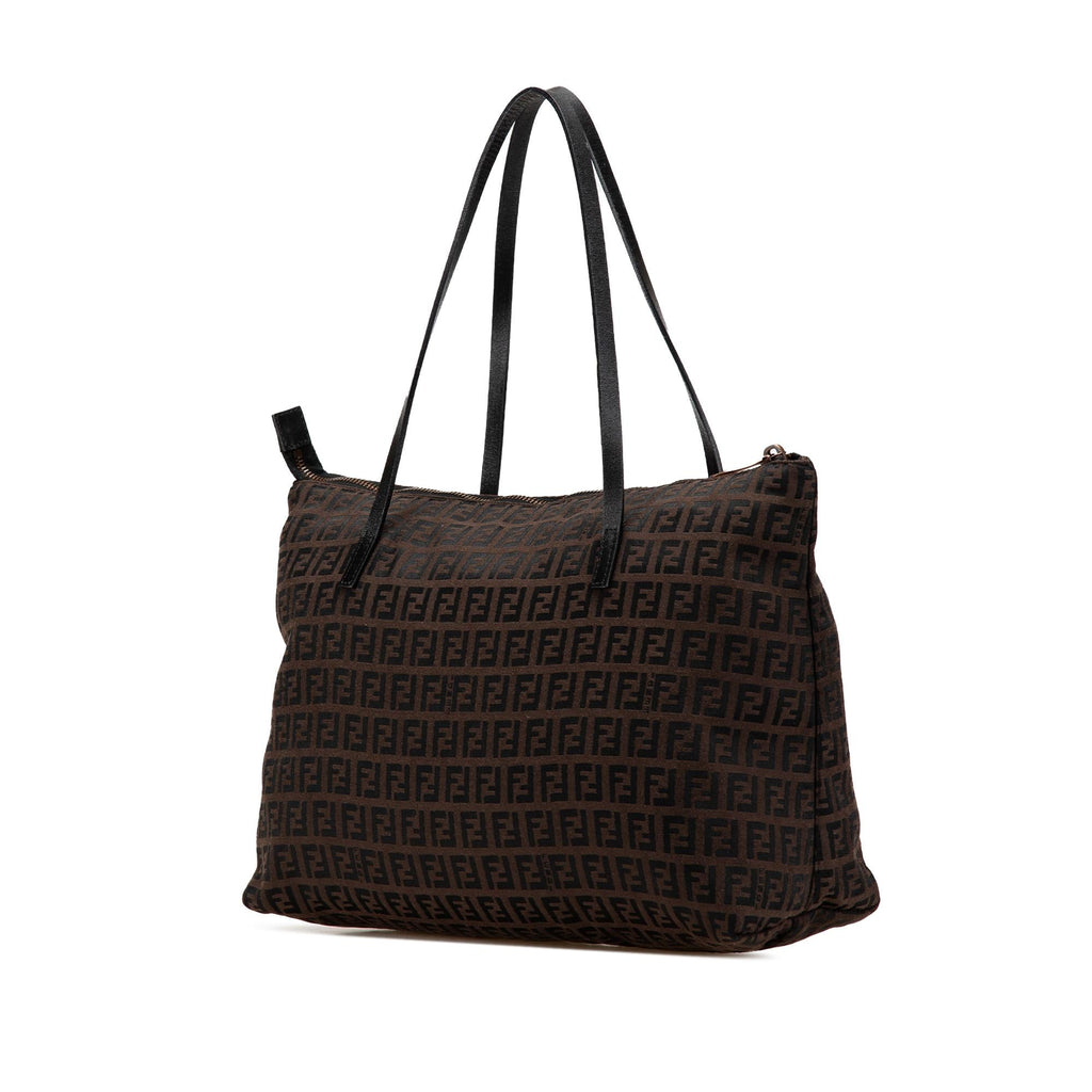 Fendi Small Zucchino Canvas Tote