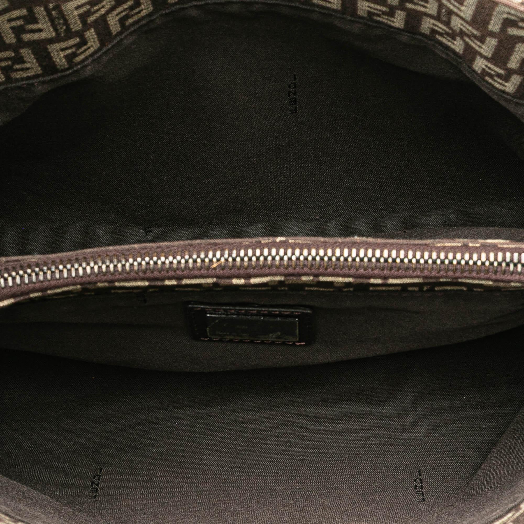 Fendi Small Zucchino Canvas Tote
