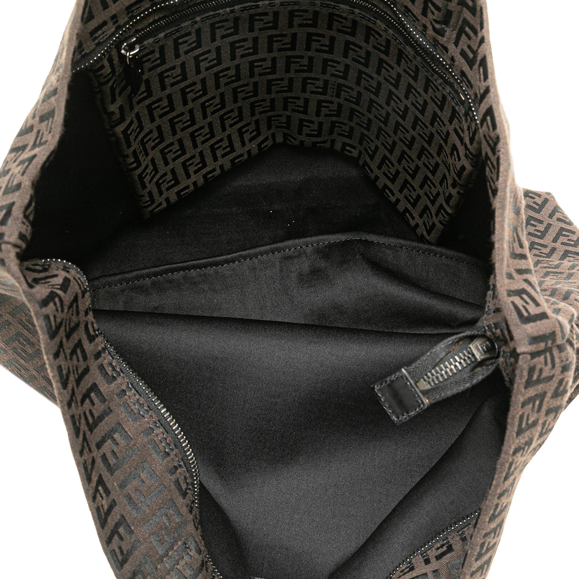 Fendi Small Zucchino Canvas Tote