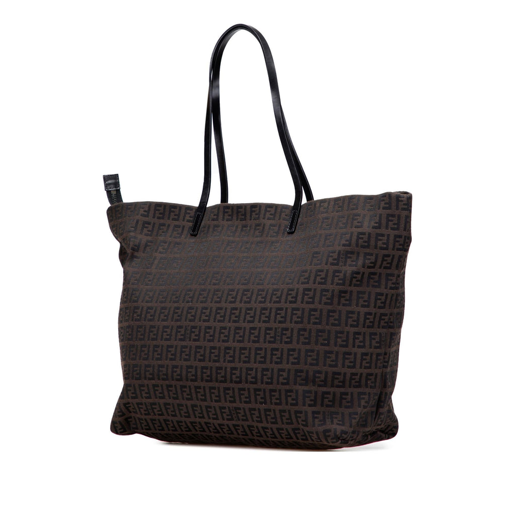 Fendi Small Zucchino Canvas Tote