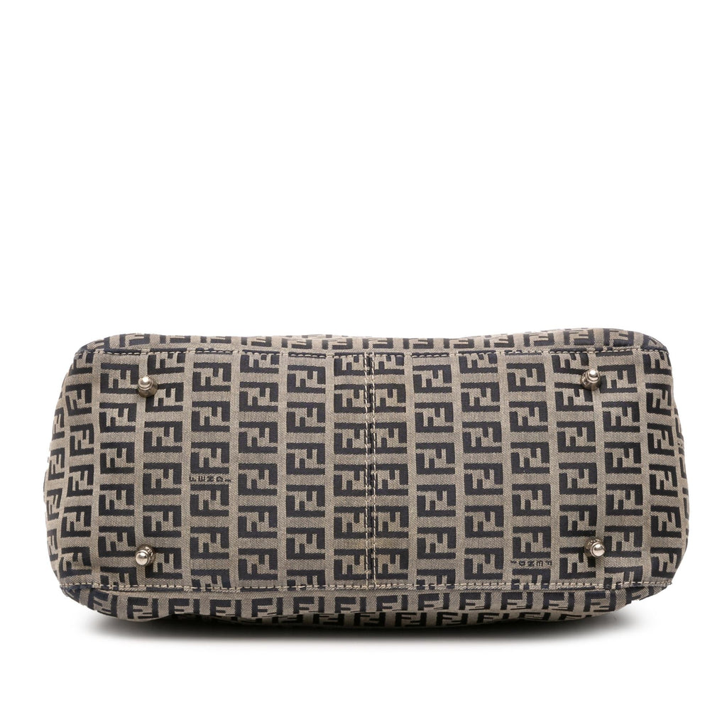 Fendi Small Zucchino Canvas Twins Tote