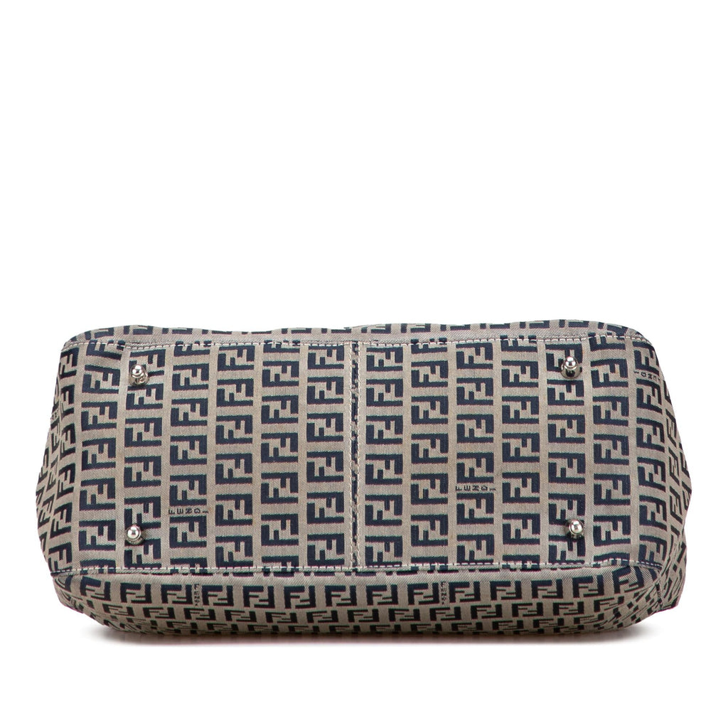 Fendi Small Zucchino Canvas Twins Tote