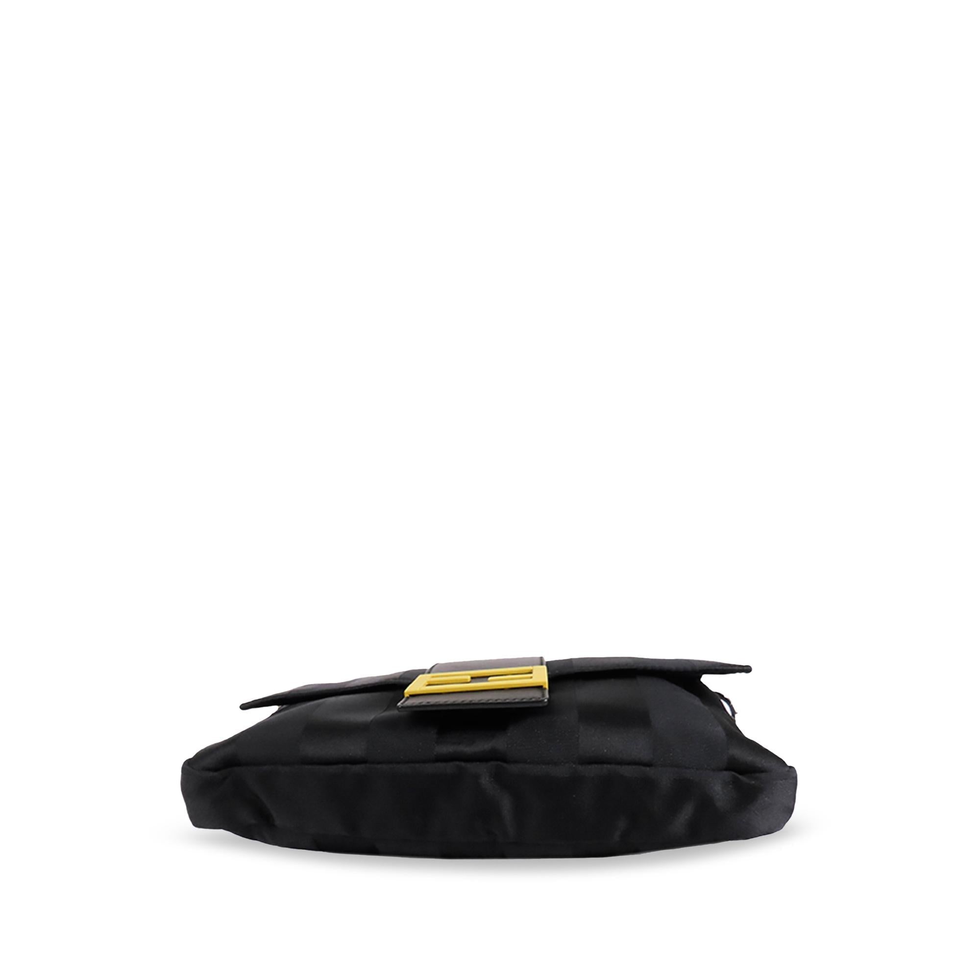 Fendi Stripes Convertible Baguette (SHG-lOZAlr)
