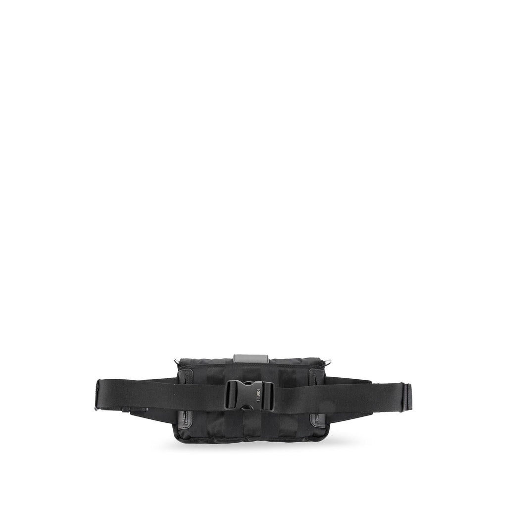 Fendi Stripes Convertible Baguette (SHG-lOZAlr)