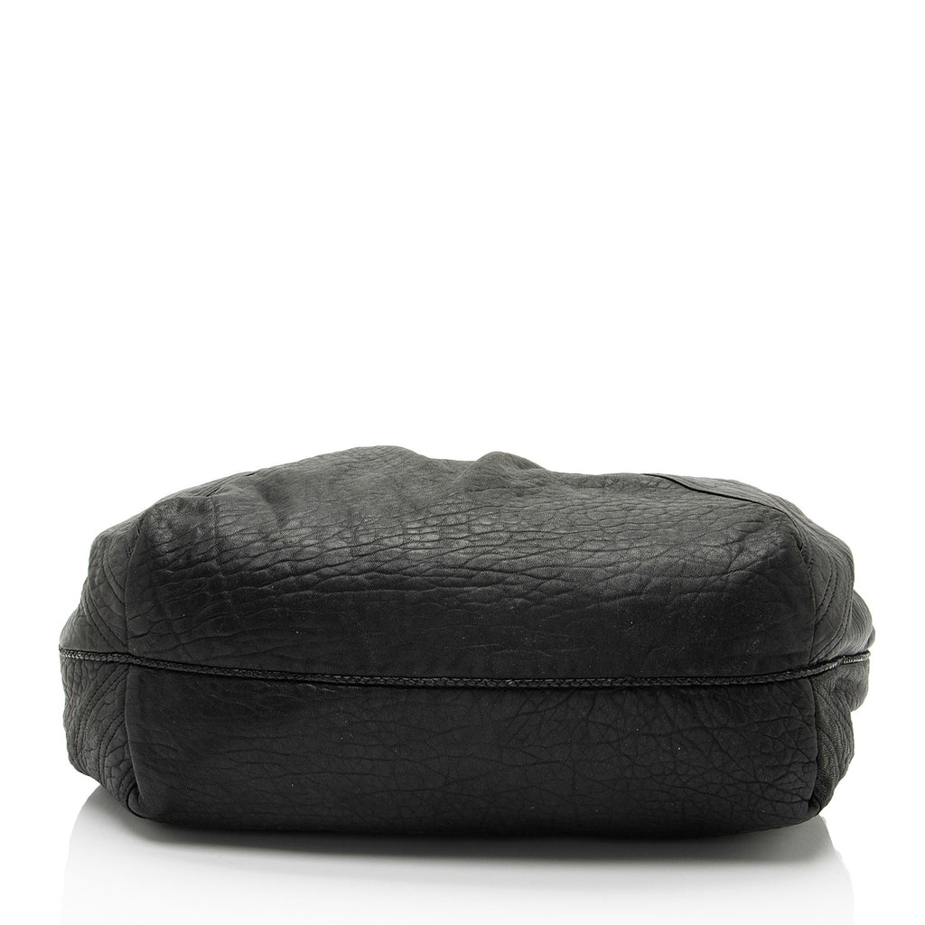 Fendi Tortuga Leather Spy Satchel