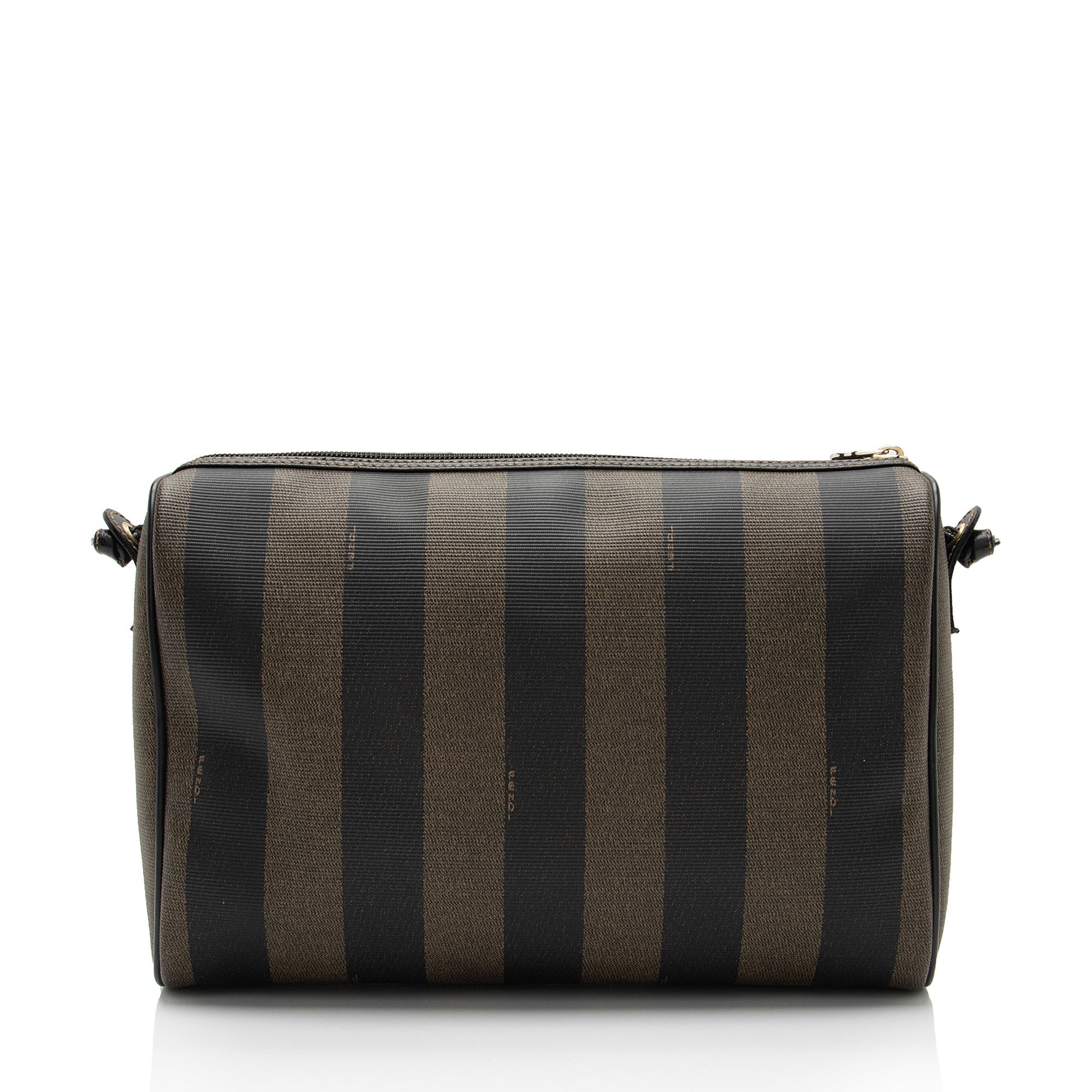 Fendi Vintage Pequin Shoulder Bag (SHF-Xlz5Fc)